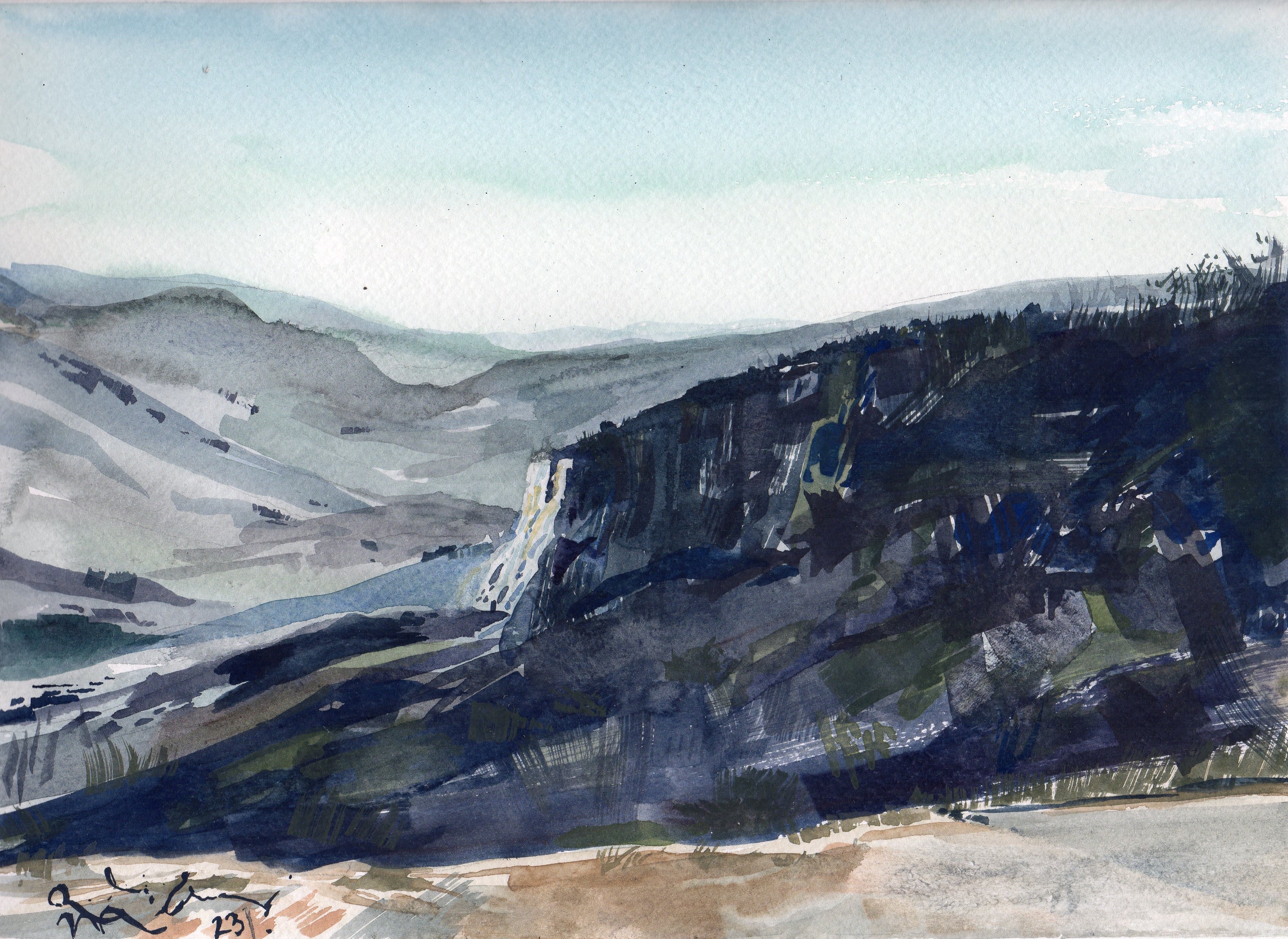 Hierve el Agua Vista